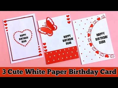 3 Last Minute Birthday Cards | Happy Birthday Cards Idea 2023 | Diy Birthday Card | Greeting Cards