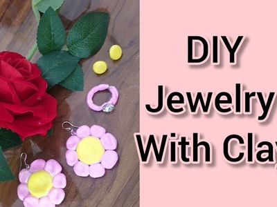 Clay jewelry.DIY.How to make clay jewelry