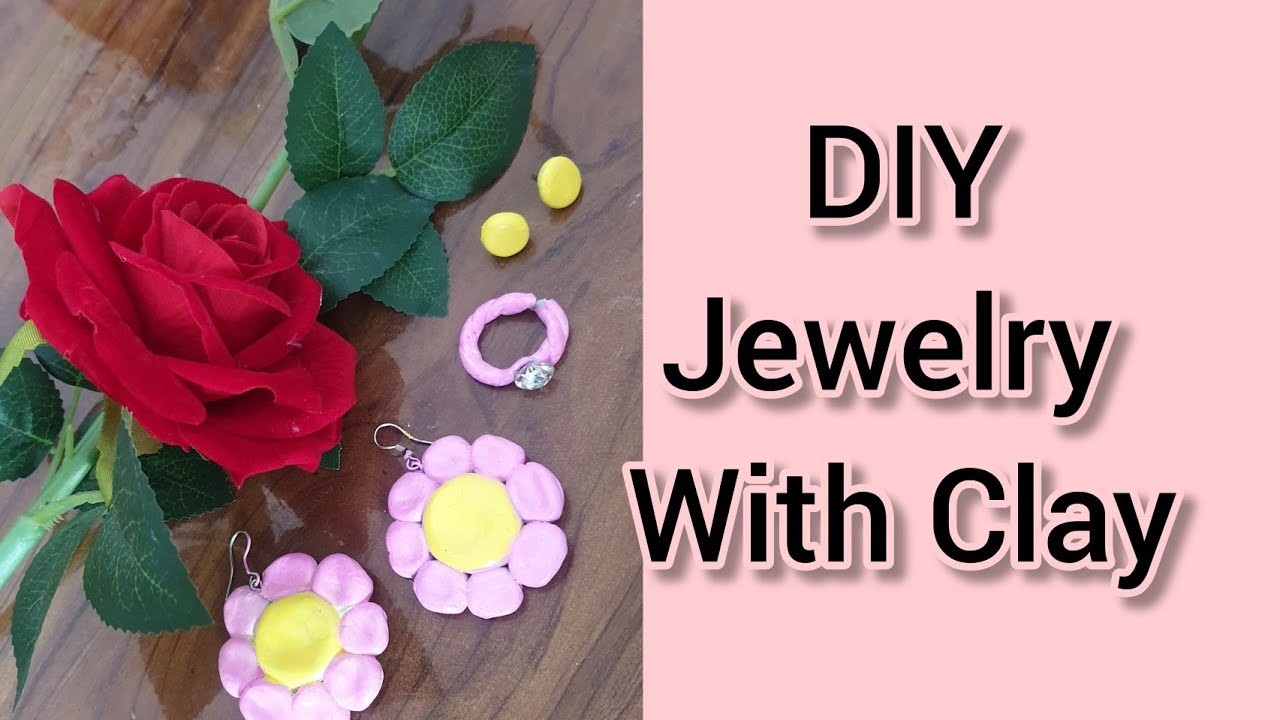Clay jewelry.DIY.How to make clay jewelry