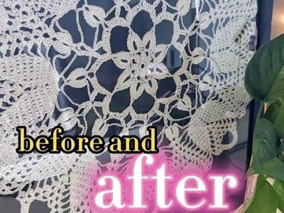 COZY CROCHET????????????before and after#crochet tutorial