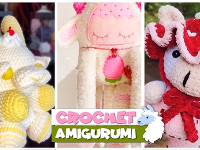 Crochet Amigurumi Milkshake Inspired PLUSHIES Ideas, TikTok Compilation 179 | @blu_llama