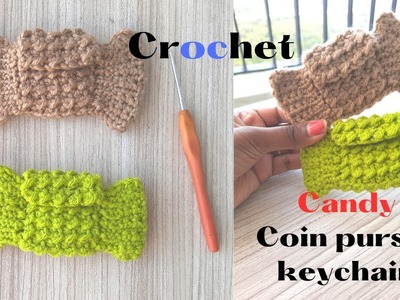 Crochet coin purse pattern| crochet candy bag #crochet #crochetpurse #crochetgifts #diy #diybag