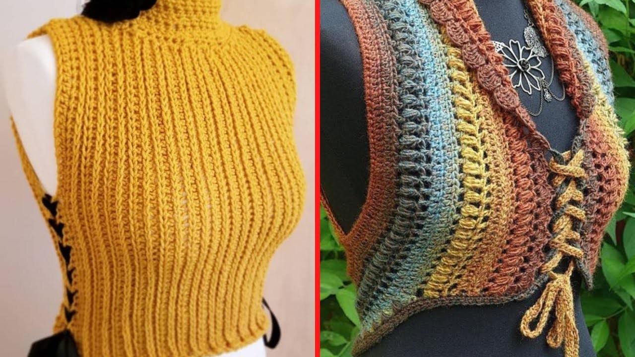 Crochet Top for Beginners : Easy crochet top pattern #crochet #crochettops #diy