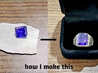 Custom jewelry | making a men's ring | men ring
