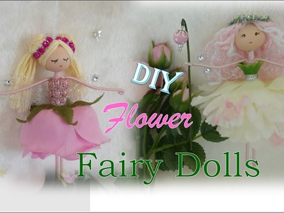 DIY Flower Fairy Dolls - How To Make Fairy Dolls | Huong Harmon