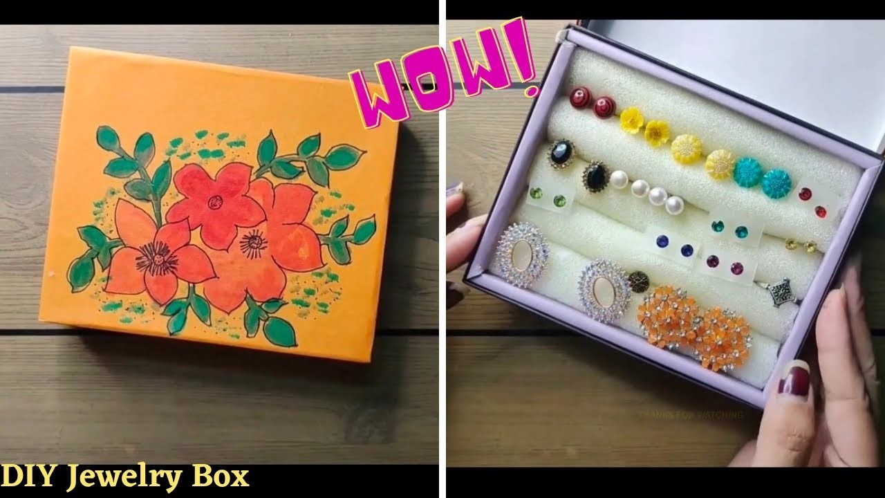 DIY Jewelry Box || How to make DIY Jewelry Box || Easy Craft