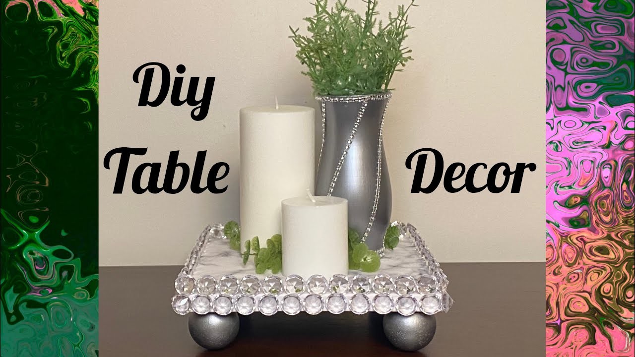 DIY Table Decor #artsandcrafts #diys #craftingideas
