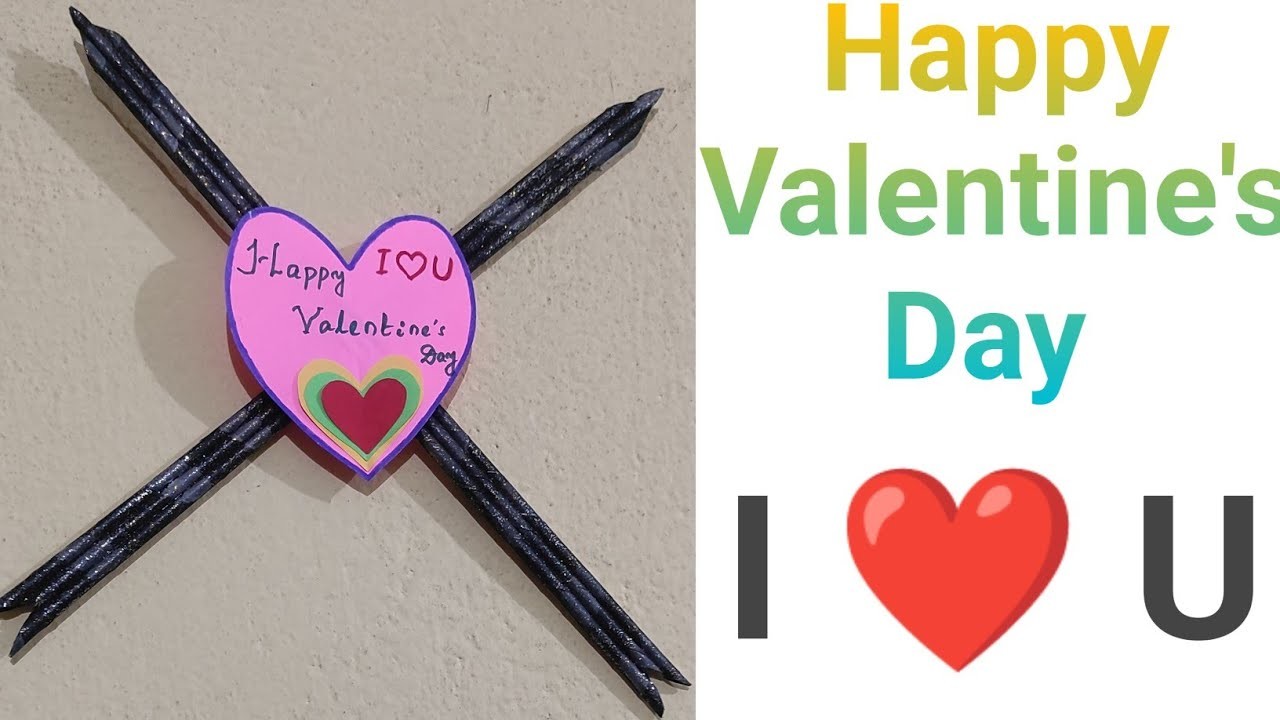 DIY Valentine's Day craft | How to make Valentine's Day craft | Easy Valentine's Day craft Making ❤❤