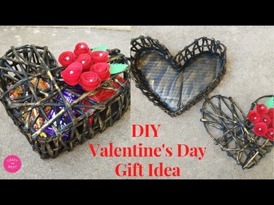 DIY Valentine's Day Gift Ideas | Newspaper Craft | Gift Ideas | Gift Box Idea @craftthebest1