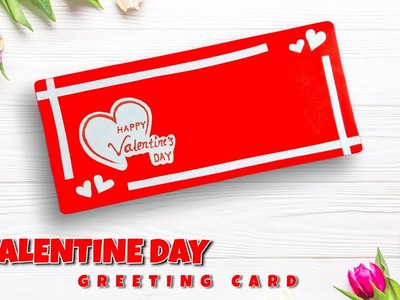 DIY - Valentine’s Day Greeting Card - Beautiful Valentine’s Card Making Ideas Easy