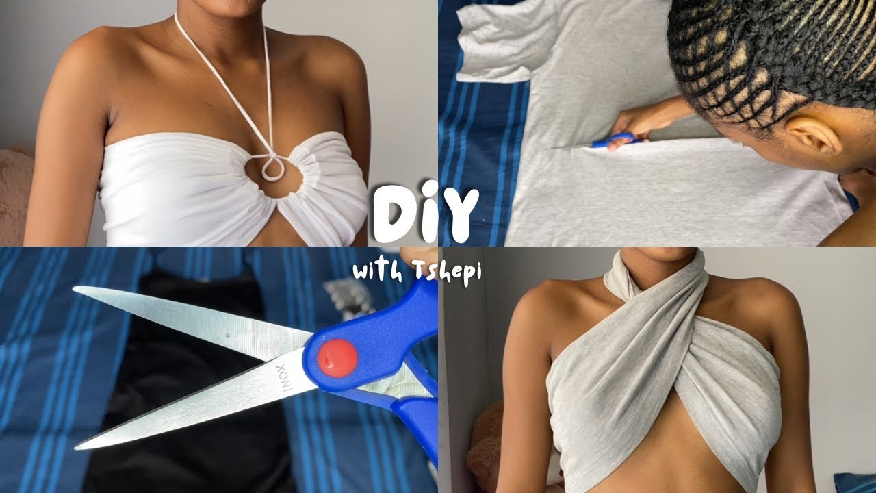 DIY with TSHEPI: 4 Easy 5 Minutes Clothing Pieces