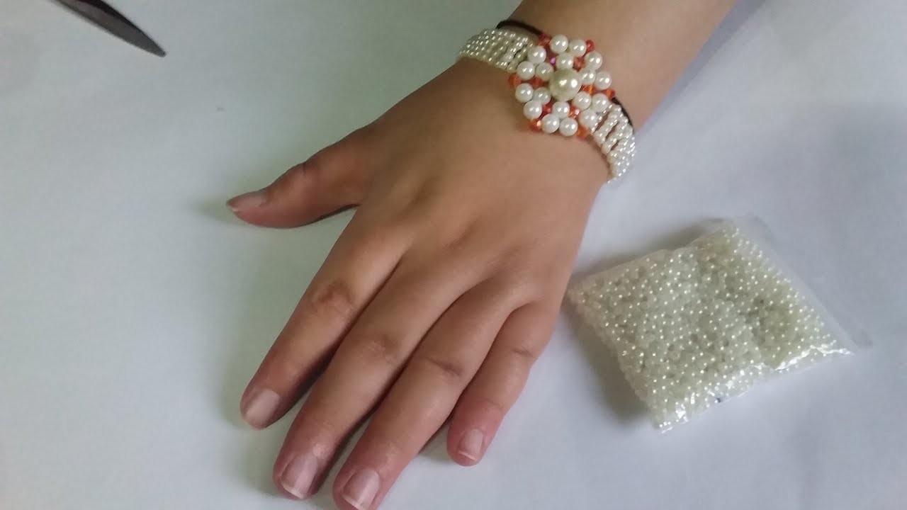 Easy  bracelet purls tutorial