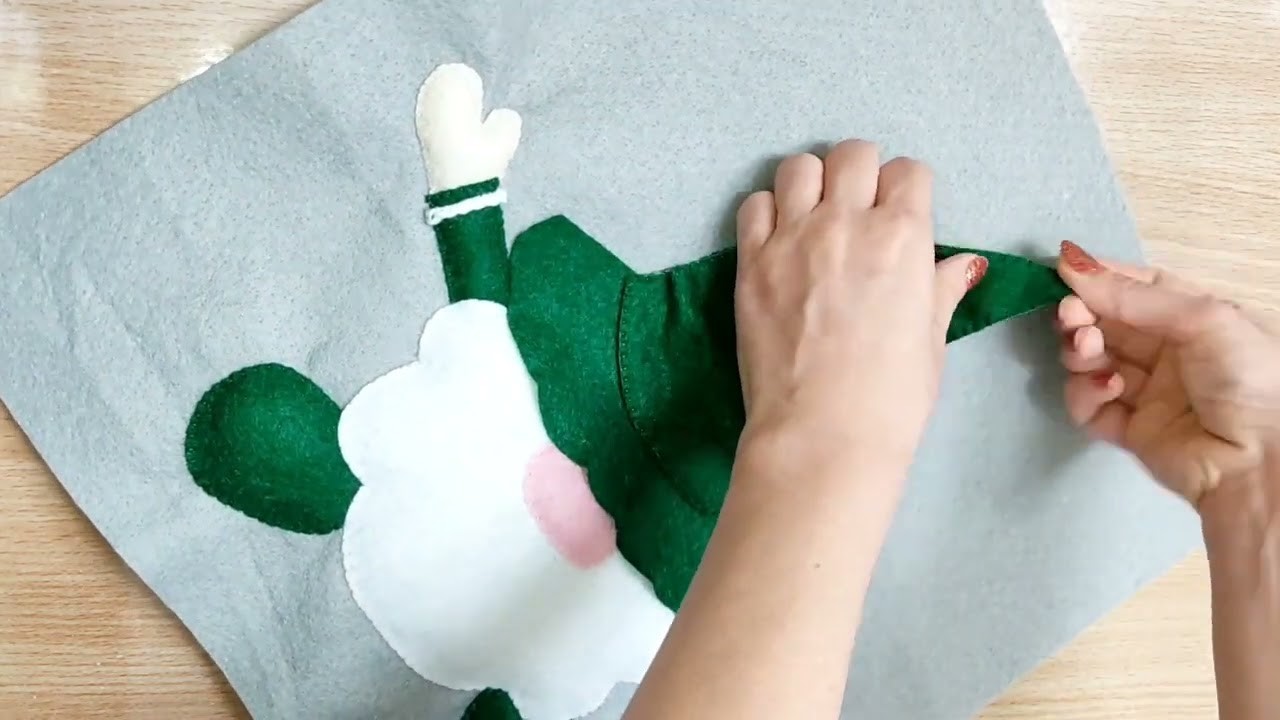 Handmade gnome doll cushion | DIY cushion | gnome cushion