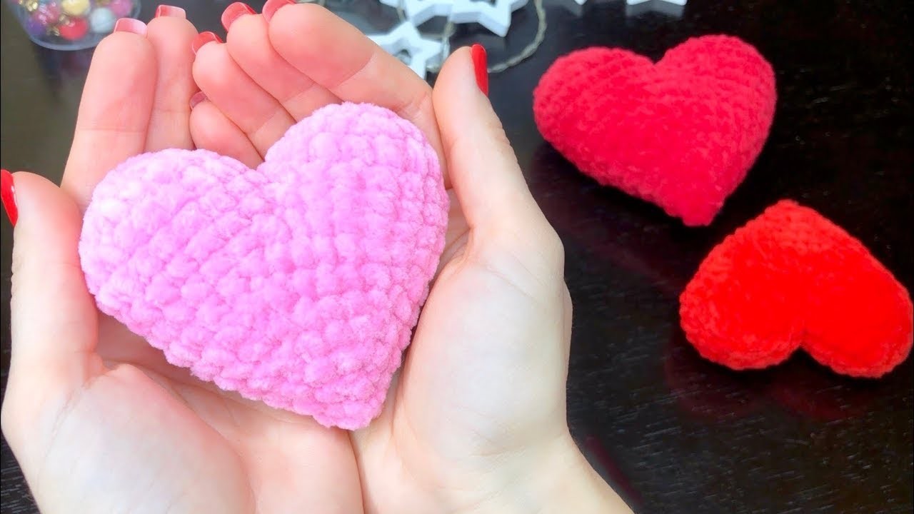 Heart Crochet in 20 minutes ❤️ Video Tutorial. Beautiful and easy ✨. My gift to you