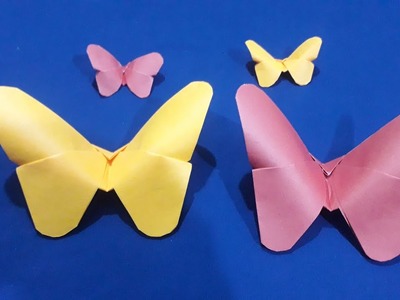 How to make Origami paper butterflies | Easy craft | DIY crafts