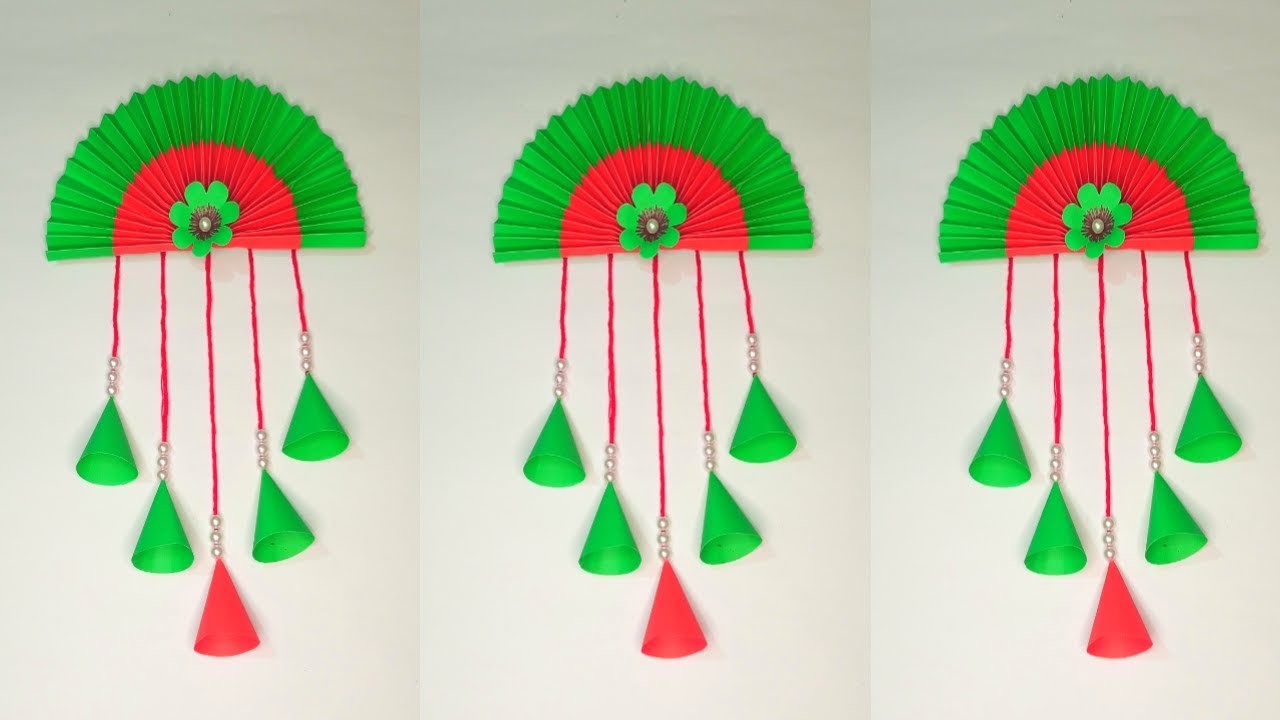 How to make Unique Wall Hanging Craft. Paper Craft for Home Decoration. DIY