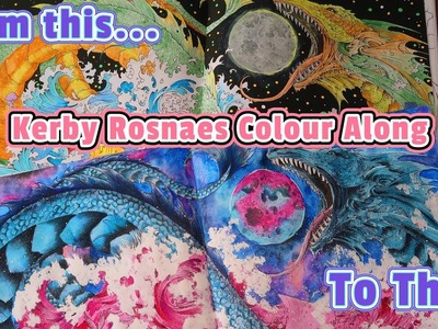 Kerby Rosanes Colour Along.  Improving My Art