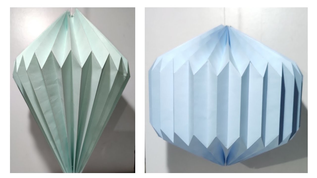 Modern Lamp For Bedroom|Origami Craft Lamp #lamp #origami #homedecor #decoration #tiptopcraft