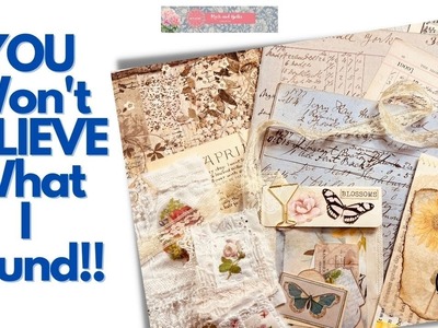 ????My Amazing Finds and some Beautiful Ephemera for Angel Mail - Haul and Supplies