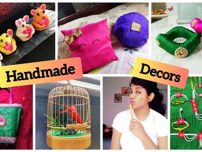 My own made homedecors☺️artcrafts||jwellery||creativity||Handmade accesories||Vlog 17