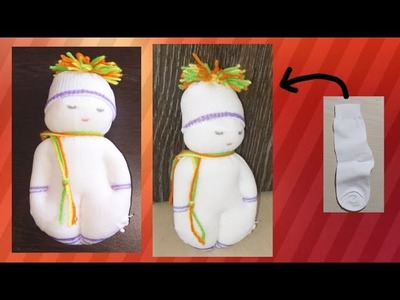 Socks Doll Making||DIY Doll Craft||Easy Doll making with Sock's