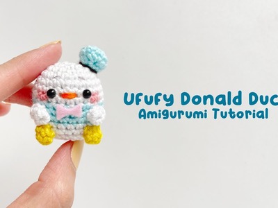 Tiny Donald Duck Amigurumi Crochet Tutorial | Step by Step | FREE PATTERN