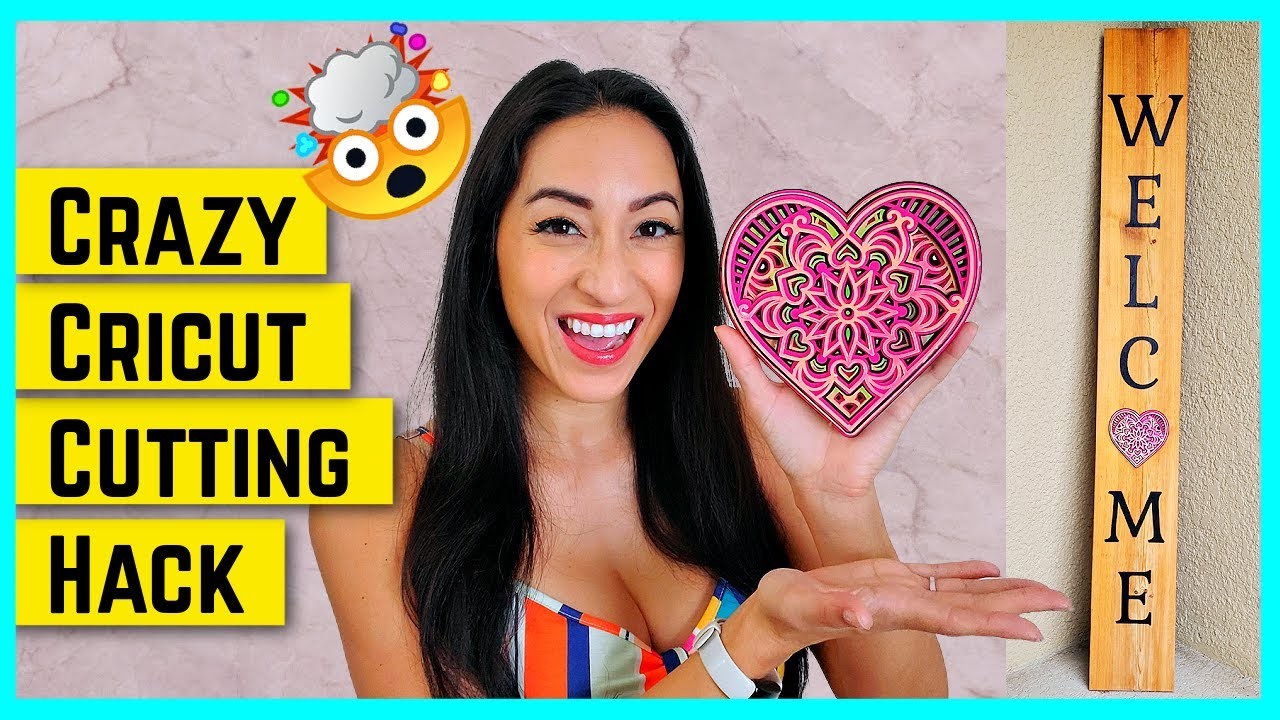 Unbelievable Cricut Hack for Crafting an Epic Layered Heart Mandala!