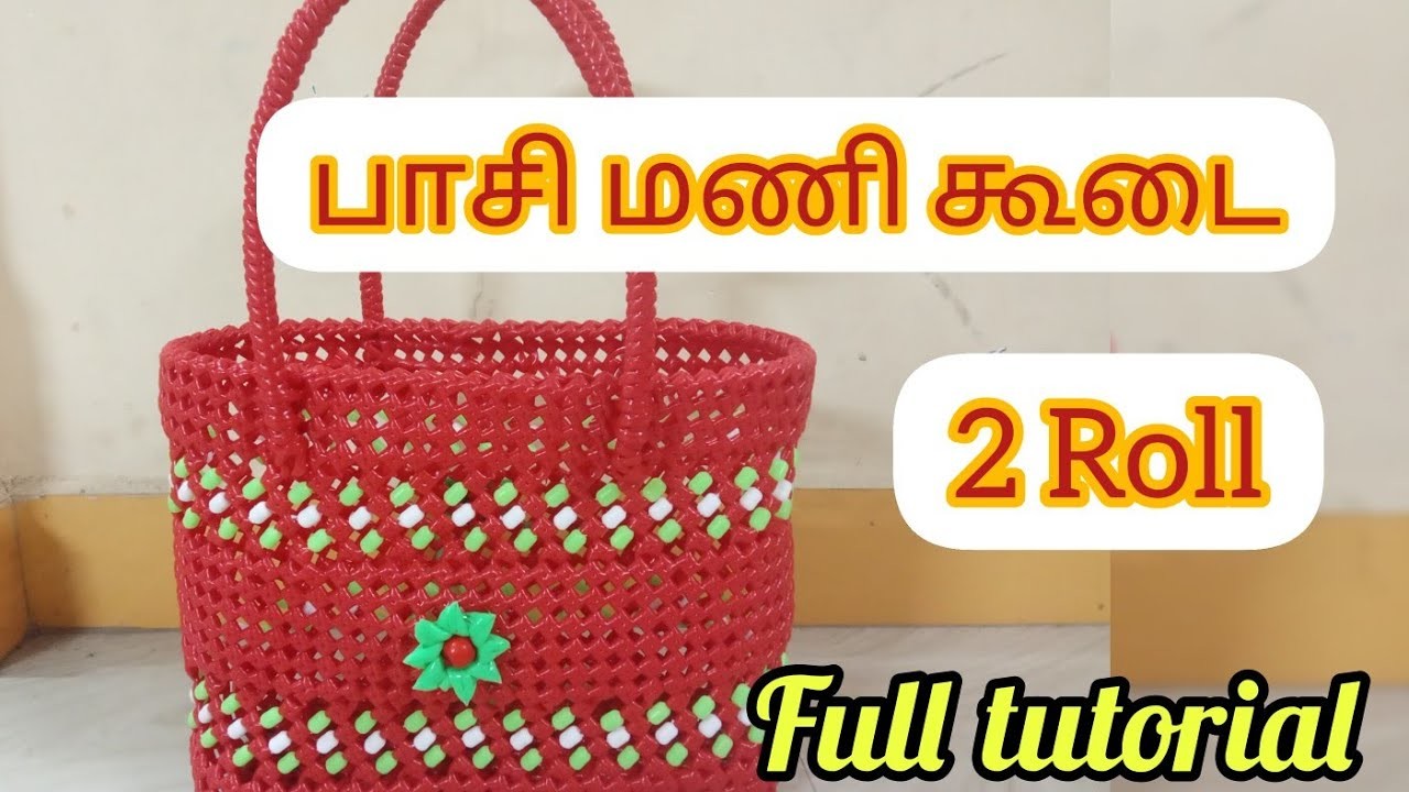 2 roll beads koodai full tutorial in tamil.