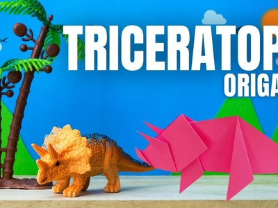 A Fun and Easy 3D Triceratops Origami Tutorial for Everyone