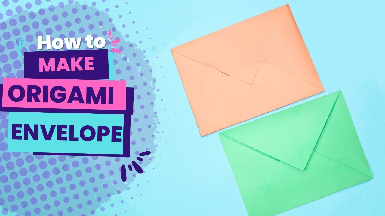 Create Your Own Envelope In Minutes - Unbelievable Origami Tutorial!