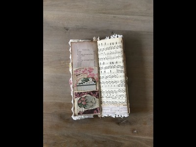 Decorating a Tall Journal Part 3. Craft with me. For SALE