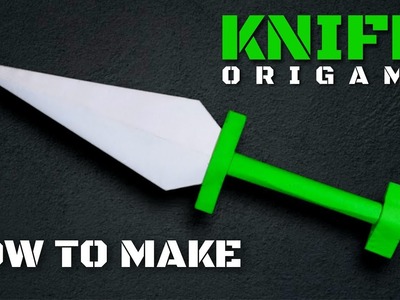 DIY - Paper Weapon | Paper Knife Making Very Easy | How to Make a Paper Knife | Paper Dagger