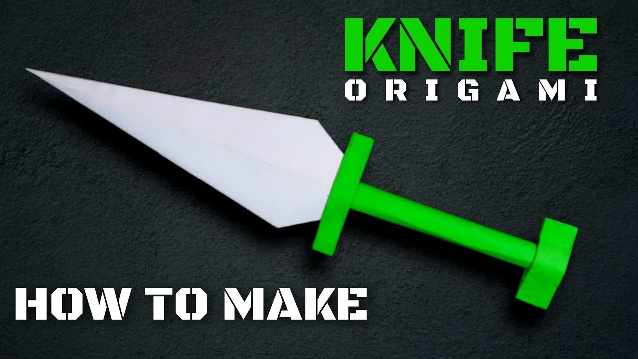 DIY - Paper Weapon | Paper Knife Making Very Easy | How to Make a Paper Knife | Paper Dagger