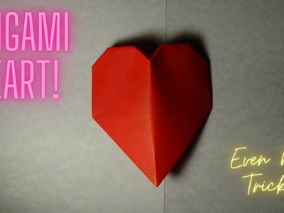 Easy 3D Origami Heart ❤️ Even Does Tricks - Pure Origami Tutorial Step by Step