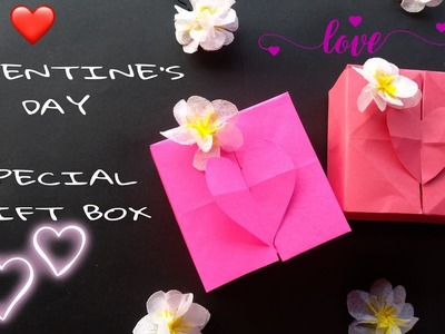Heart Box Making.Origami Heart Box.Gift Box Making.Paper Gift Box ????????.Valentine's Day.Diy
