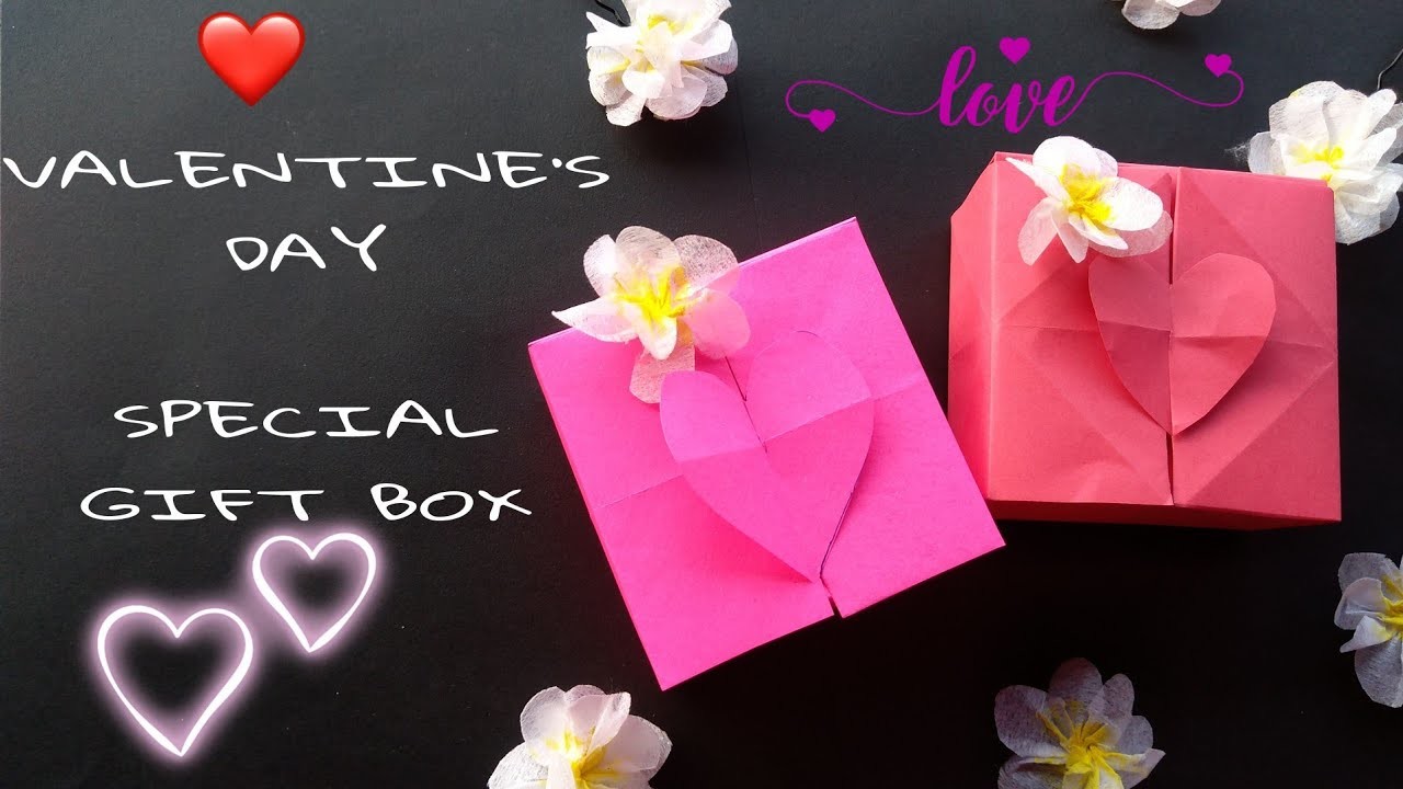 Heart Box Making.Origami Heart Box.Gift Box Making.Paper Gift Box ????????.Valentine's Day.Diy