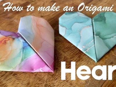 How to make a beautiful origami heart
