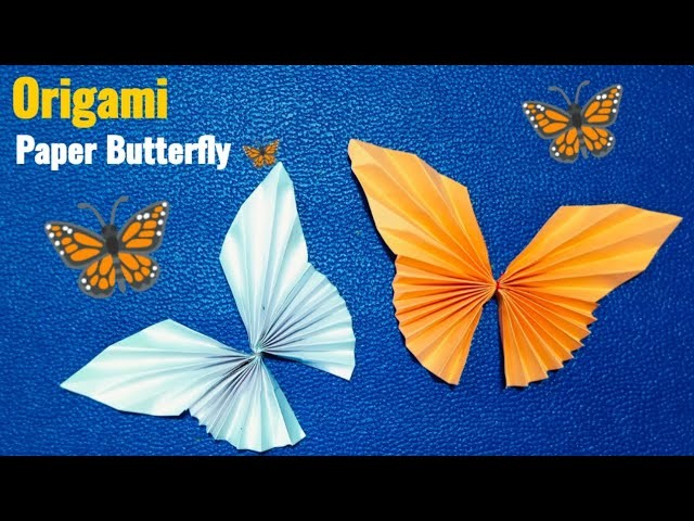 How to make a butterfly | origami paper craft | paper craft | paper butterfly | @crazypbk7593