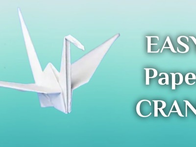 How to Make a Paper Crane| Origami Crane Easy