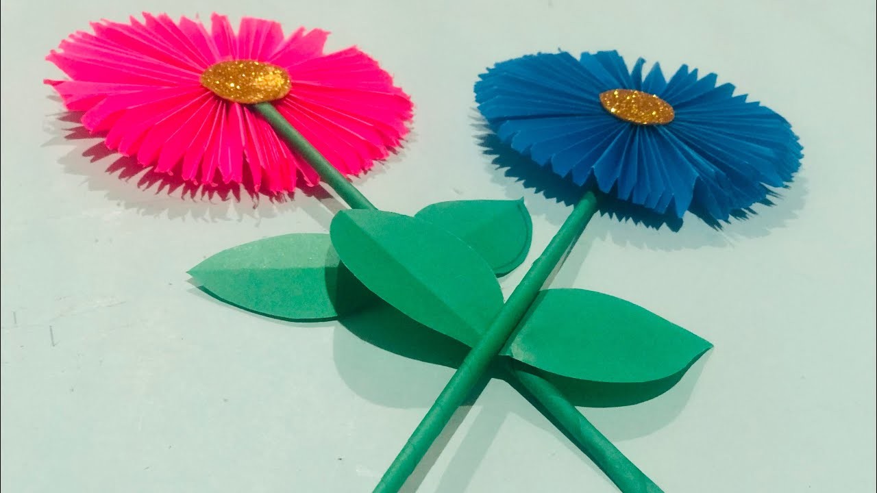How to make a paper flower beautiful design.craft origami paper DIY