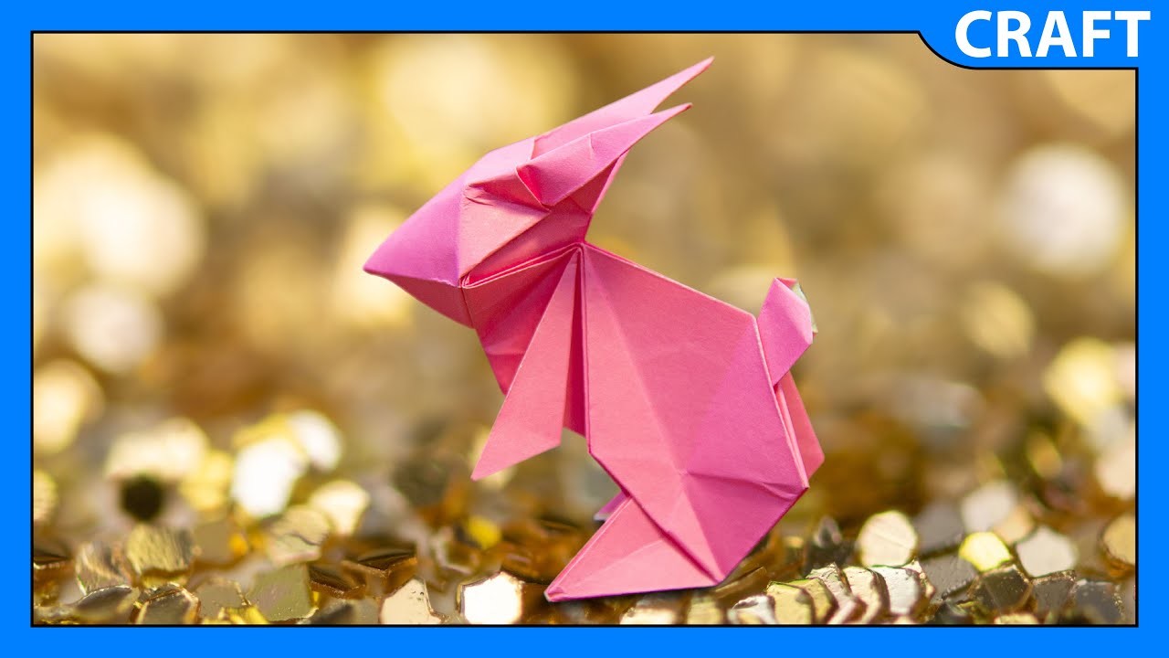 How to Make an Origami Bunny | DIY Easter Craft