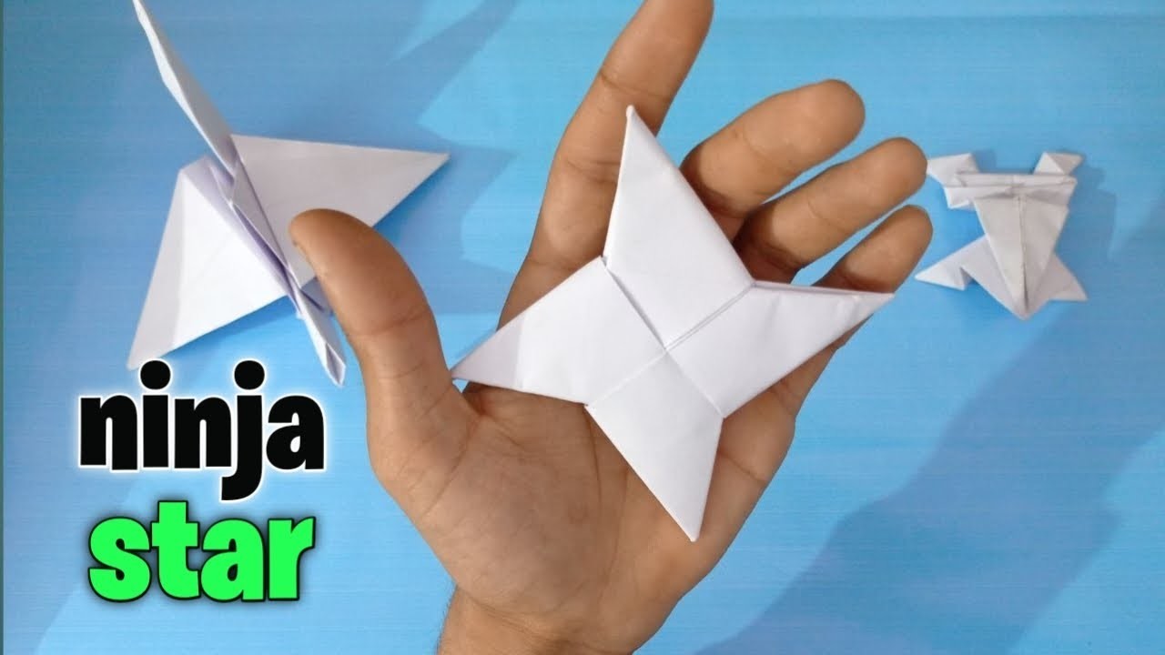 How to make origami ninja star | The Origami |