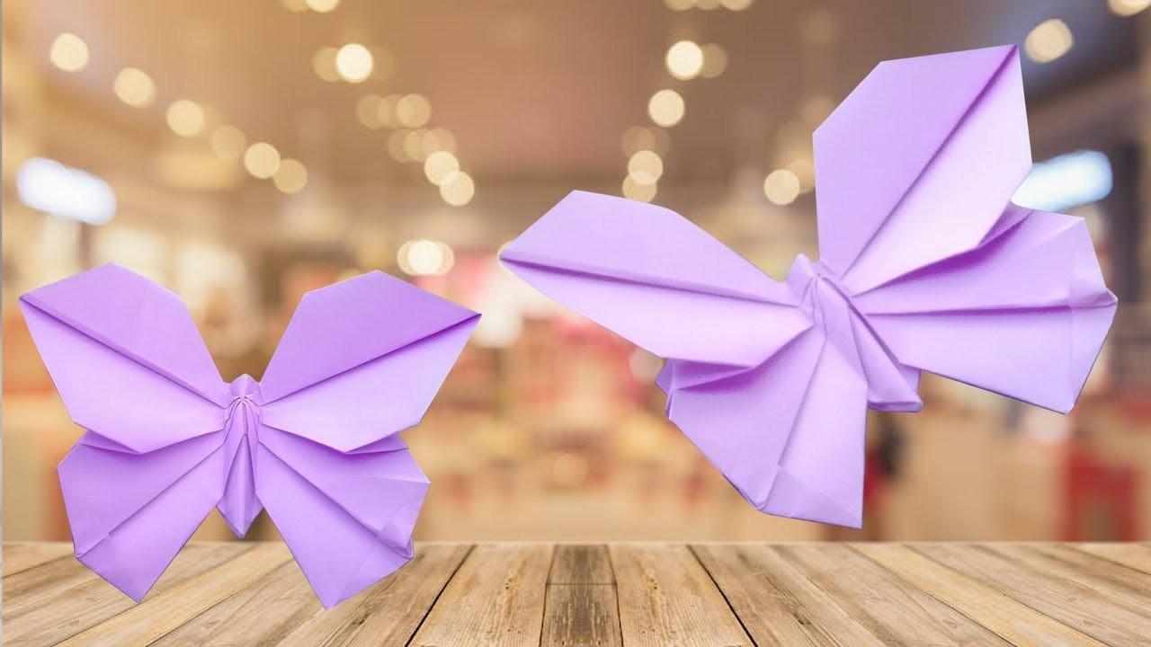 How to make paper butterfly - Pre school craft Ideas - Diy Paper Butterfly