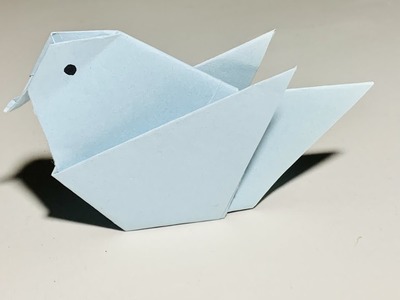 How to make paper easy bird | easy origami bird #youtube