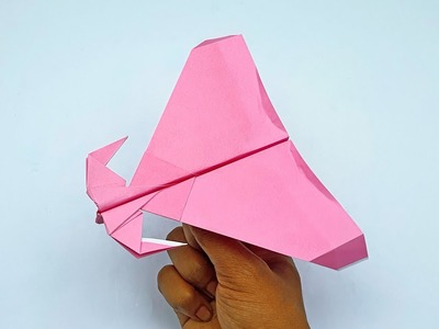 How To Make Paper Flying Airplane | Handmade Paper Plane Making Tutorial | Paper Toy Plane