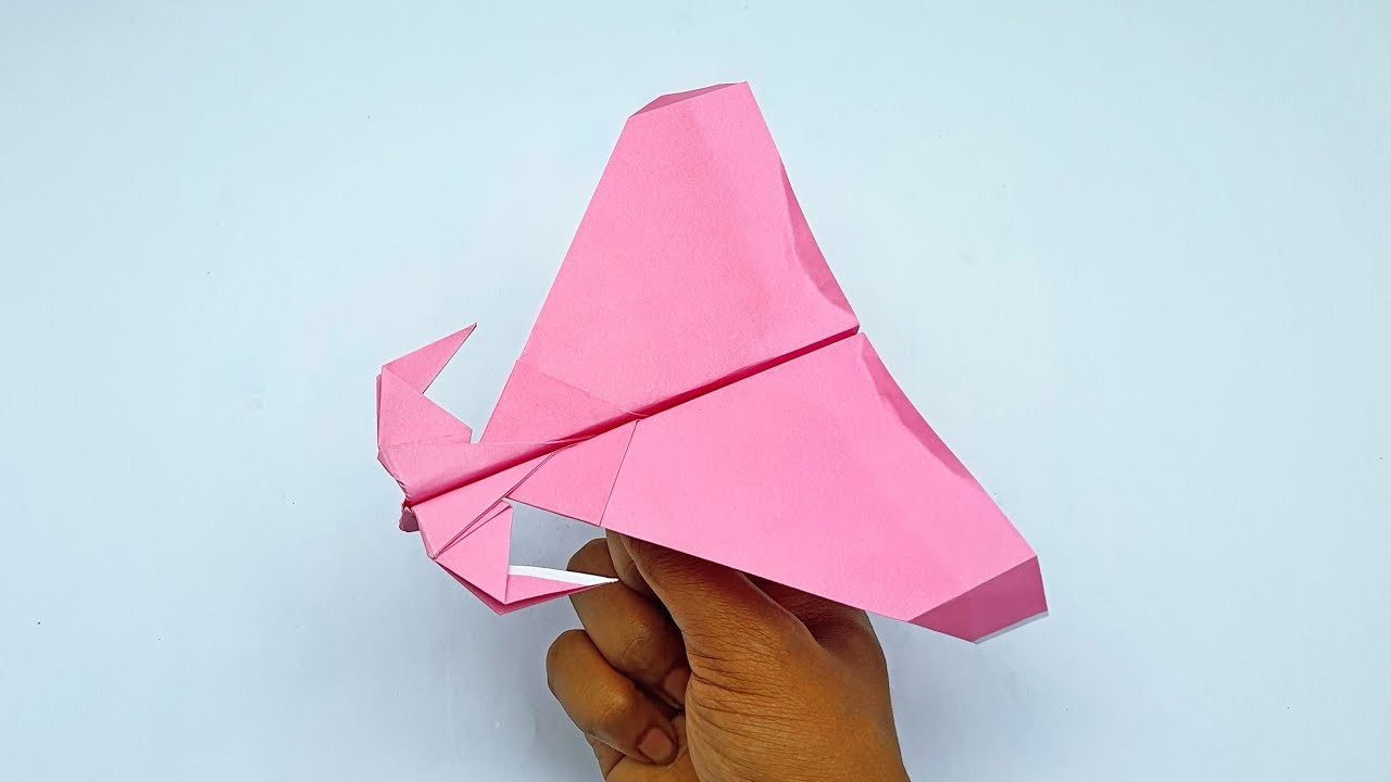 How To Make Paper Flying Airplane | Handmade Paper Plane Making Tutorial | Paper Toy Plane