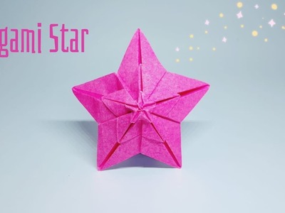 How to make Star Origami | Shining Star Origami | Origami Bintang ( Hoang Tien Quyet )