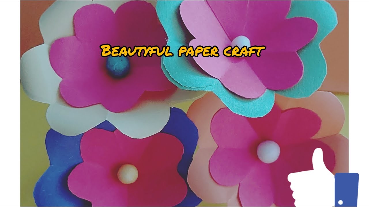 How to Make Stunning Paper Flowers - DIY Paper Craft Tutorial