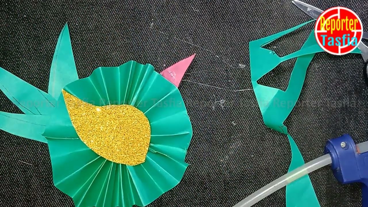 Make a paper Peacock with using waste paper | Reporter Tasfia