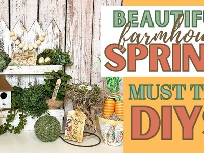 ????NEW???? FARMHOUSE SPRING DIYS YOU HAVE TO TRY